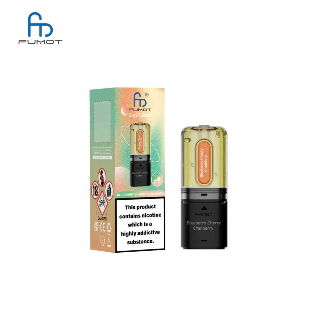 Fumot Ultra t32000 Replacement Pods & Refill Vape At Door