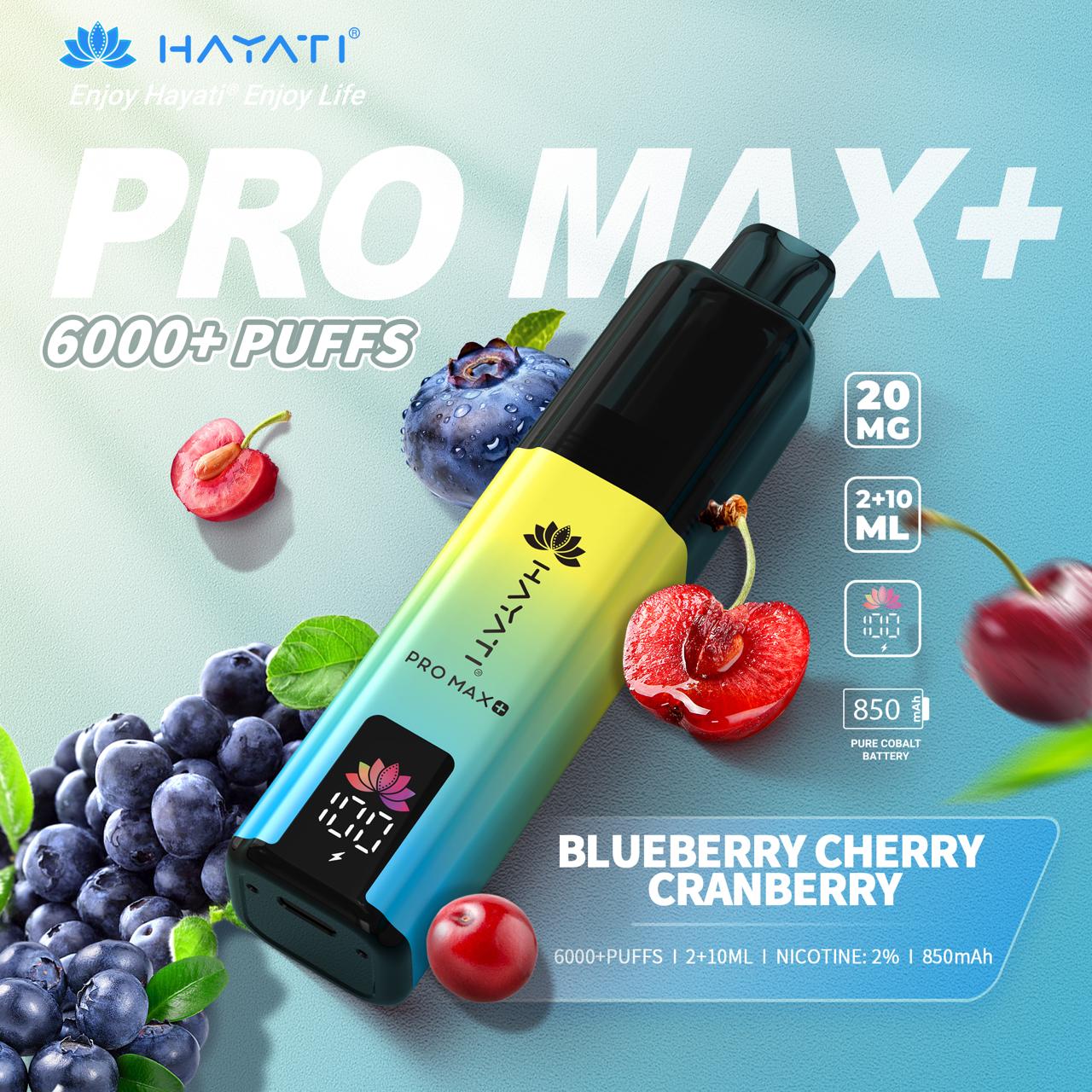 Box of 5 Hayati Pro Max Plus 6000 100% Authentic