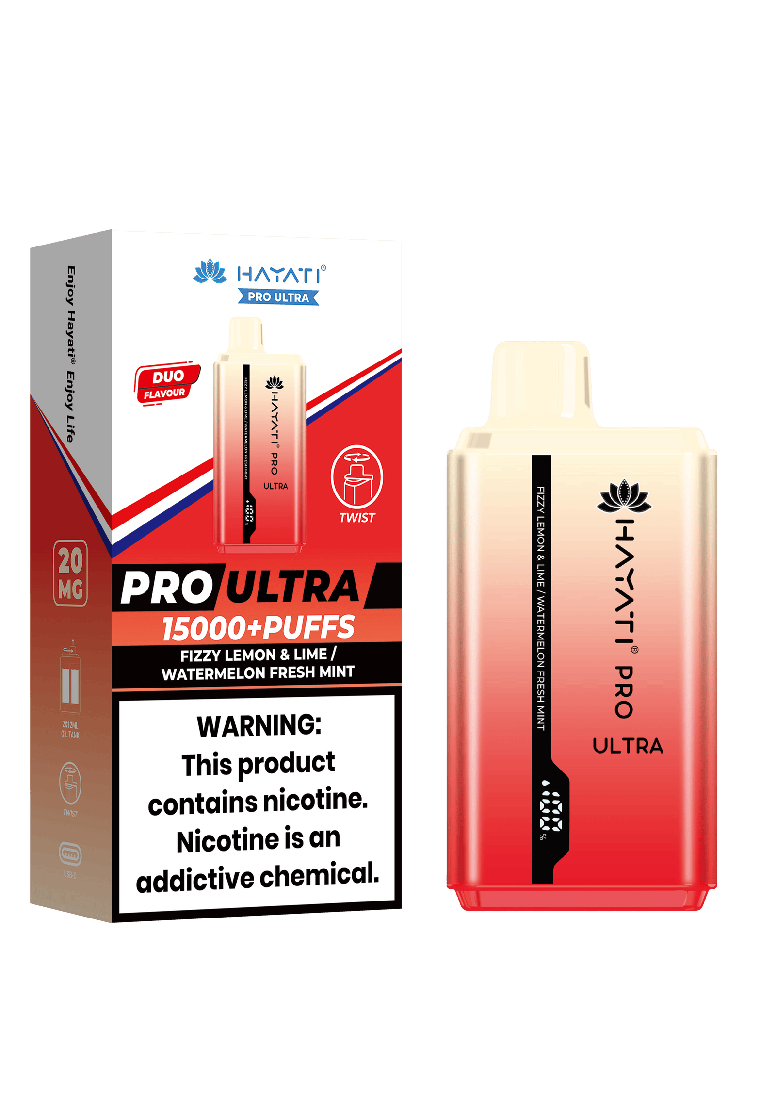 Hayati Pro Ultra 15000 Pod Kit (Price, Puff Count, Specs & Stock in the UK)