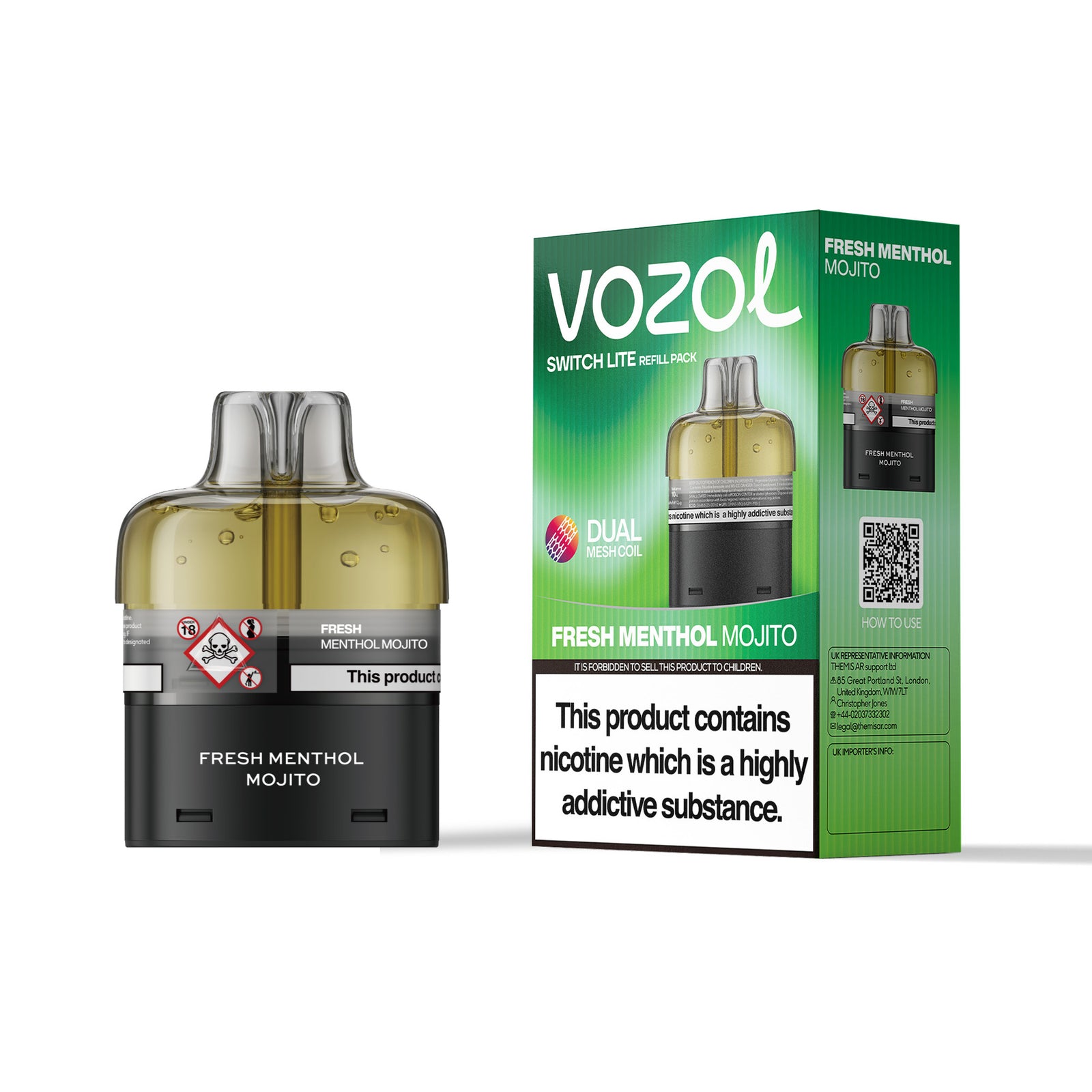 Vozol Switch Lite Prefilled Replacement Pods