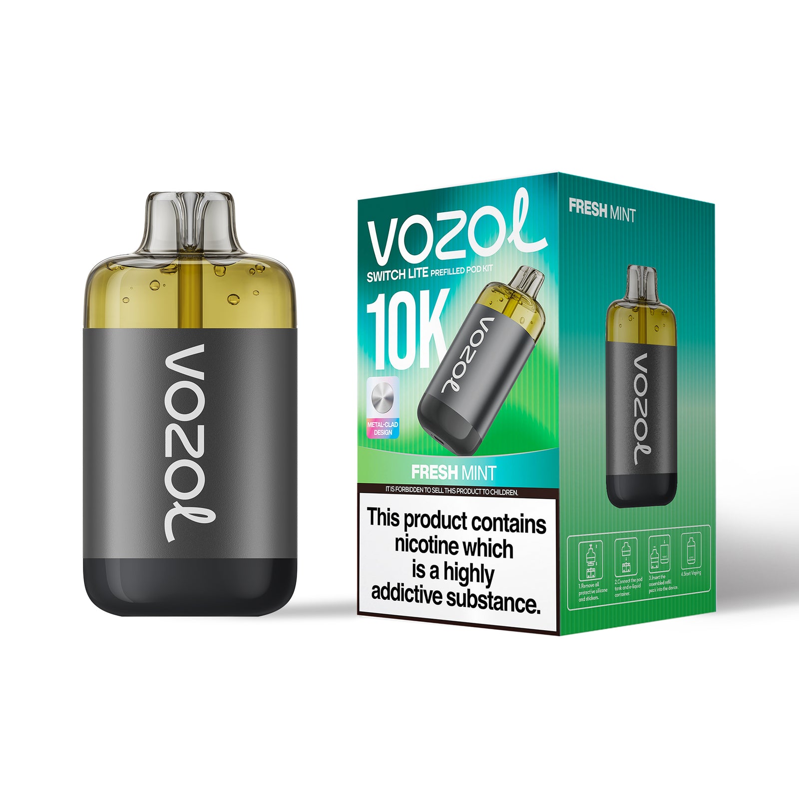 VOZOL Switch Lite 10,000 Puffs Prefilled Pod Kit