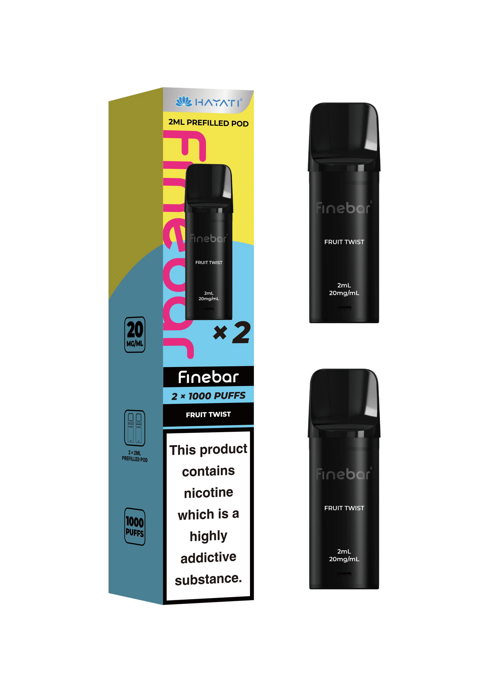 Hayati Finebar Prefilled Pods | Refill Pods for Finebar Hayati