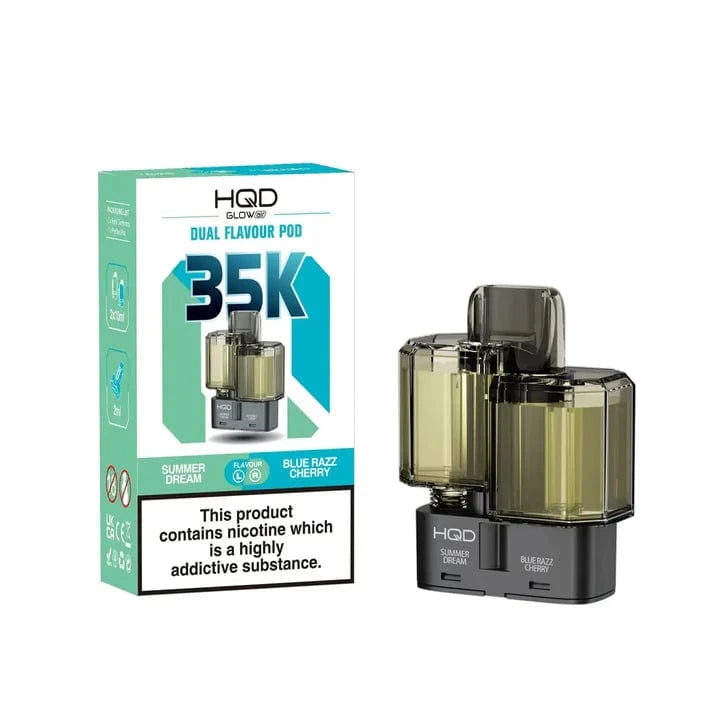 HQD Glow Air 35K Prefilled Replacement Pods