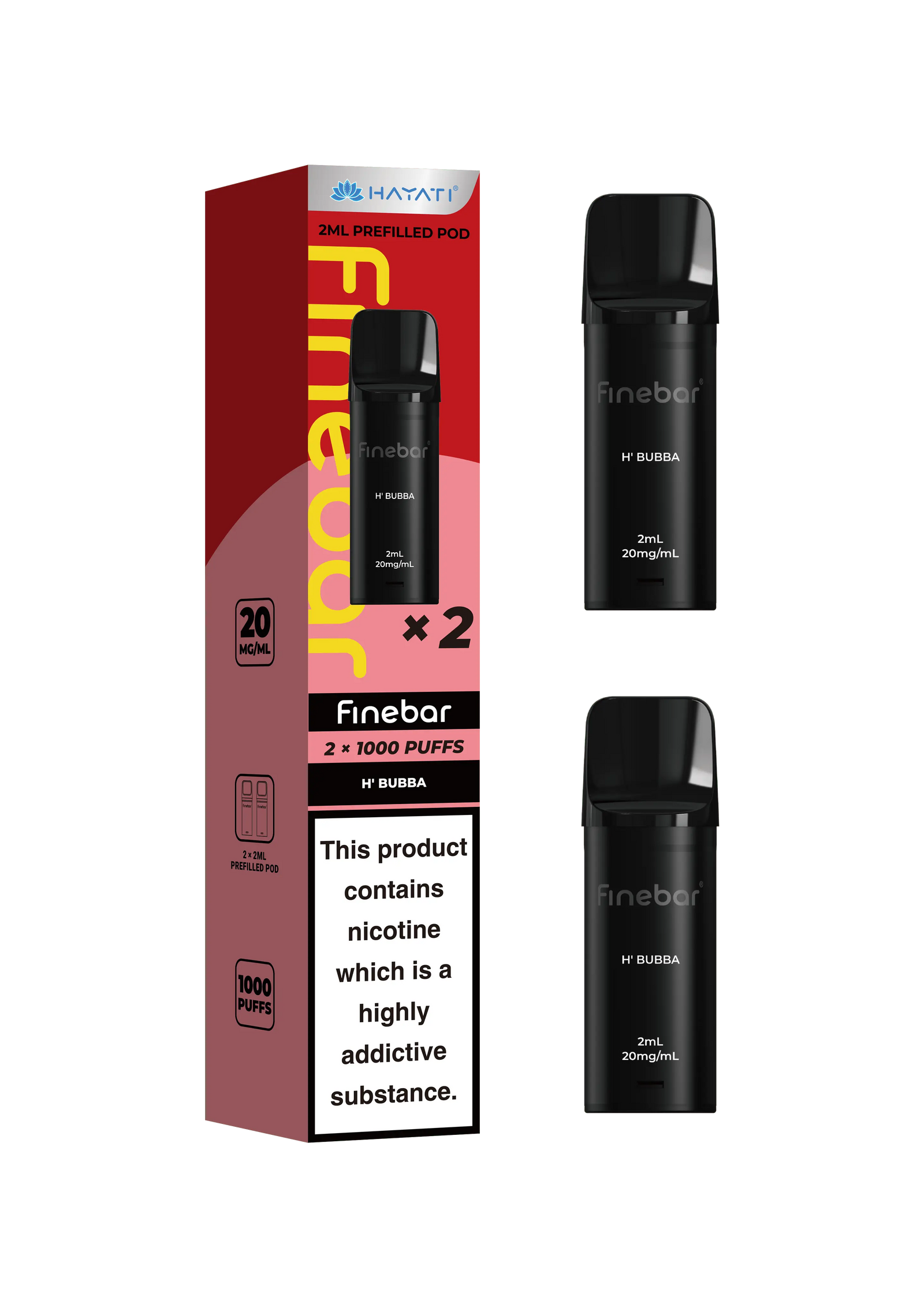 Hayati Finebar Prefilled Pods | Refill Pods for Finebar Hayati