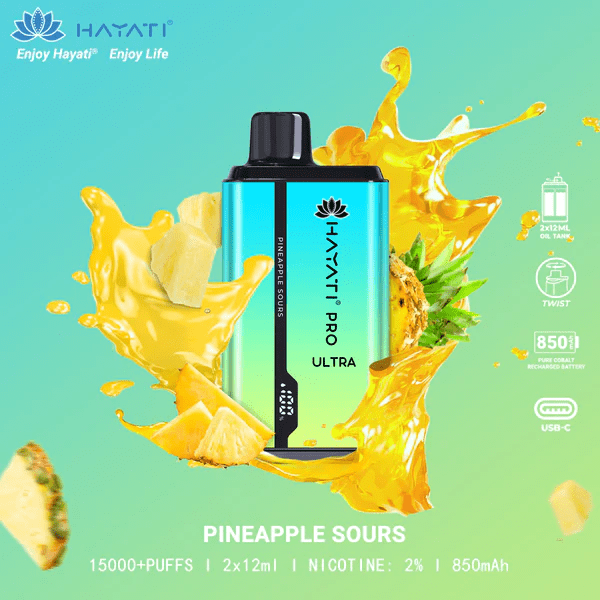 Hayati Pro Ultra Pineapple Sours Flavour