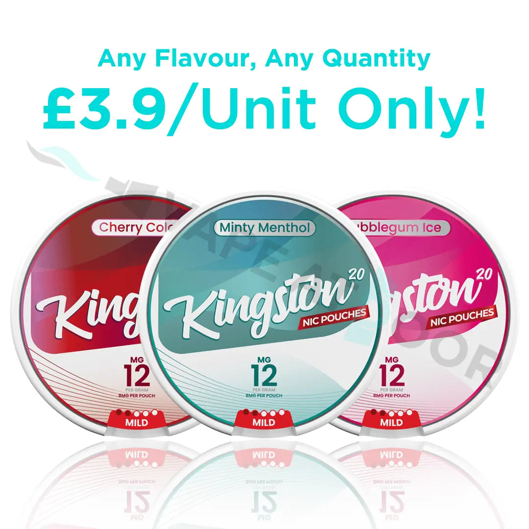 Kingston Nicotine Pouches 12mg Main deal image