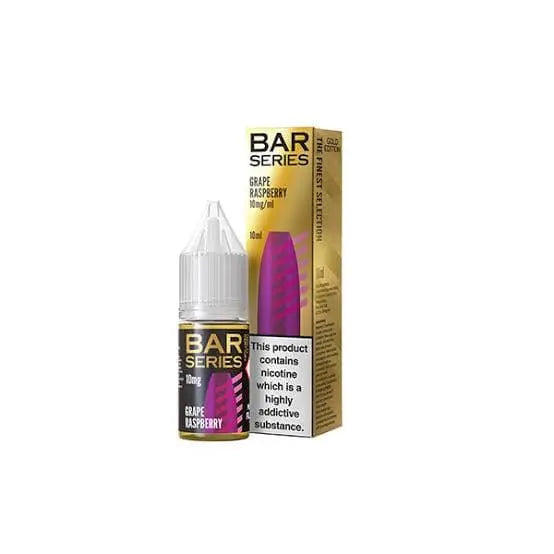 Bar Series Gold Edition Nic Salts 10mg / 20mg 10ml Vape At Door