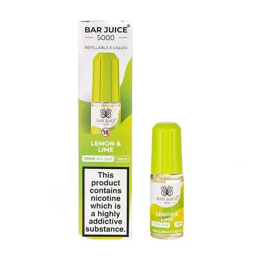 Bar Juice 5000 10mg Nic Salts Lemon Lime