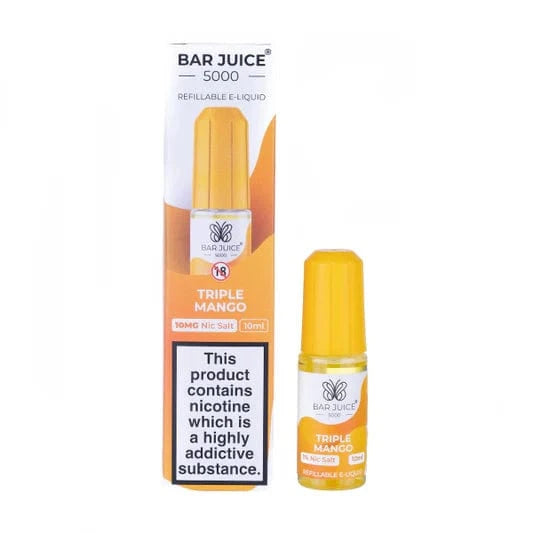 Bar Juice 5000 20mg Nic Salts Triple Mango