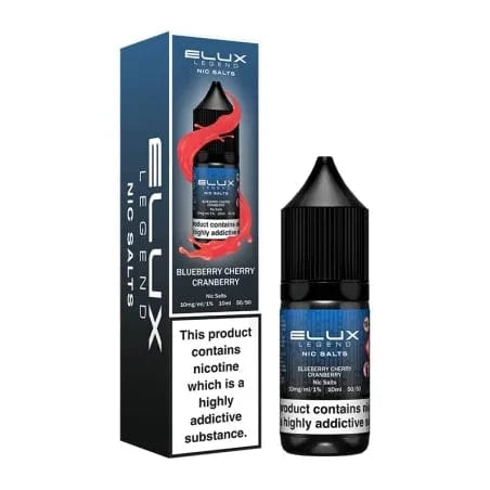 Elux Legend Nic Salts Blueberry Cherry Cranberry
