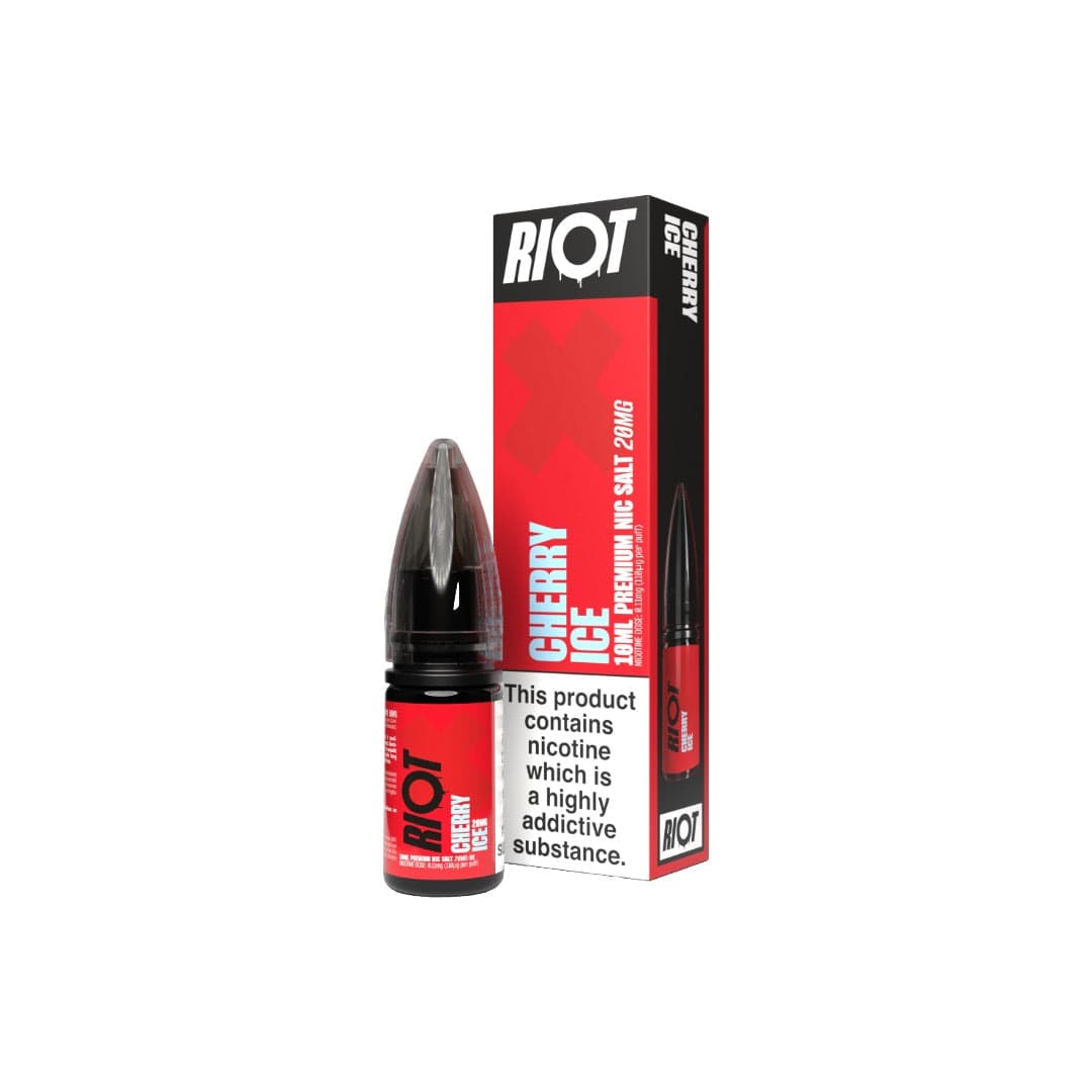 20mg RIOT X 10ml Nic Salts by Riot Squad (50VG/50PG)