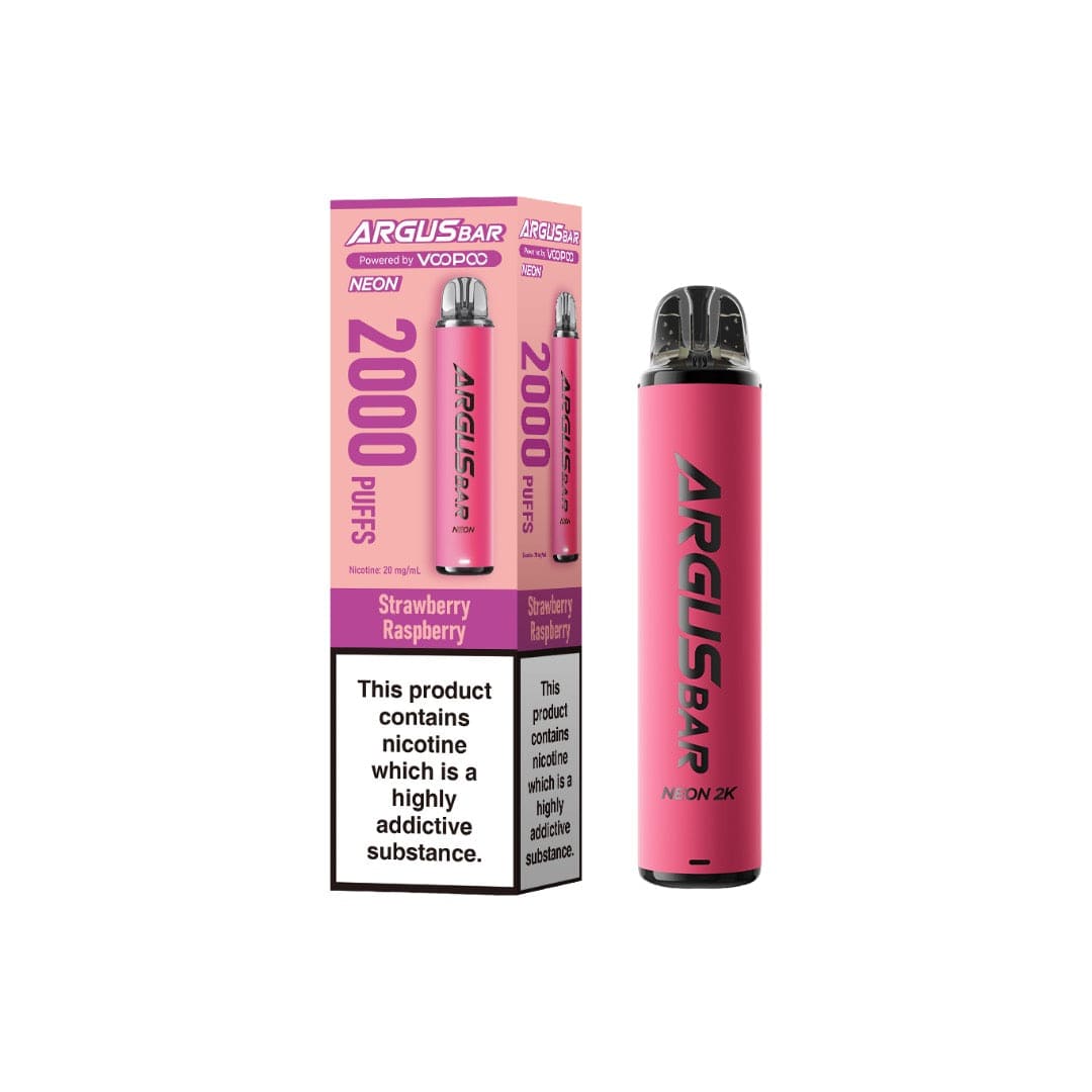 20mg Voopoo Argus Bar Neon 2K Prefilled Pod Vape Kit