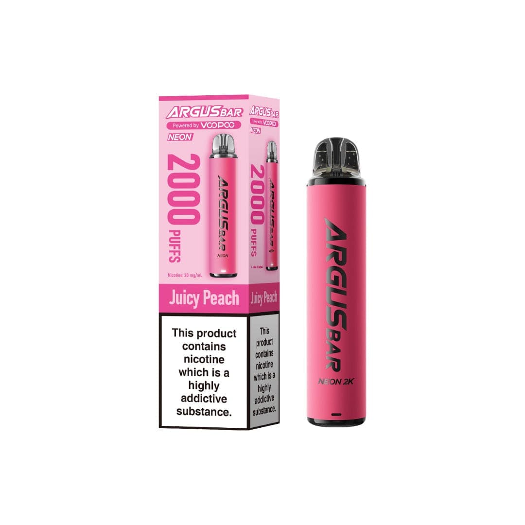 20mg Voopoo Argus Bar Neon 2K Prefilled Pod Vape Kit