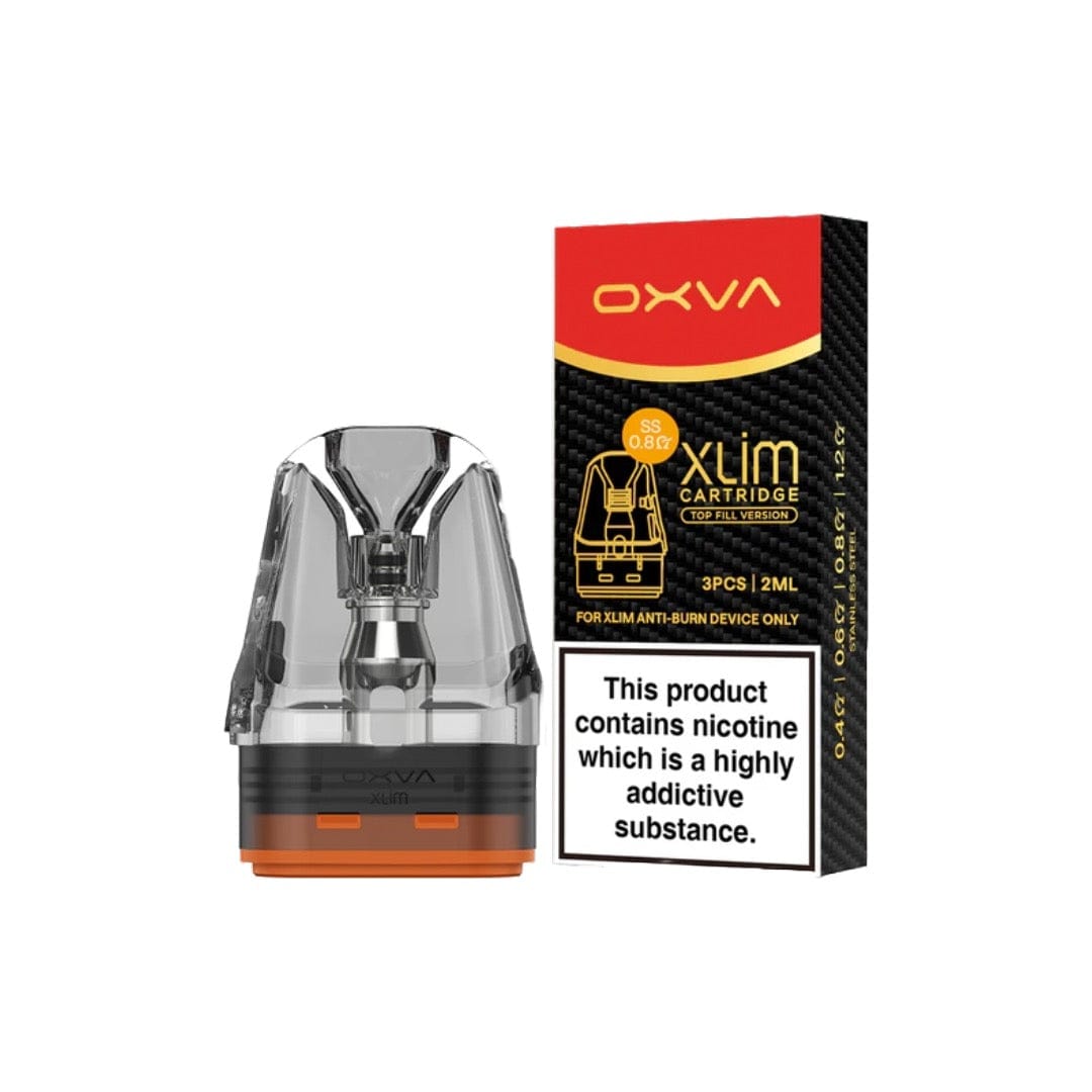 OXVA Xlim SS Replacement Pods (0.6Ohm, 0.8Ohm, 1.2Ohm)
