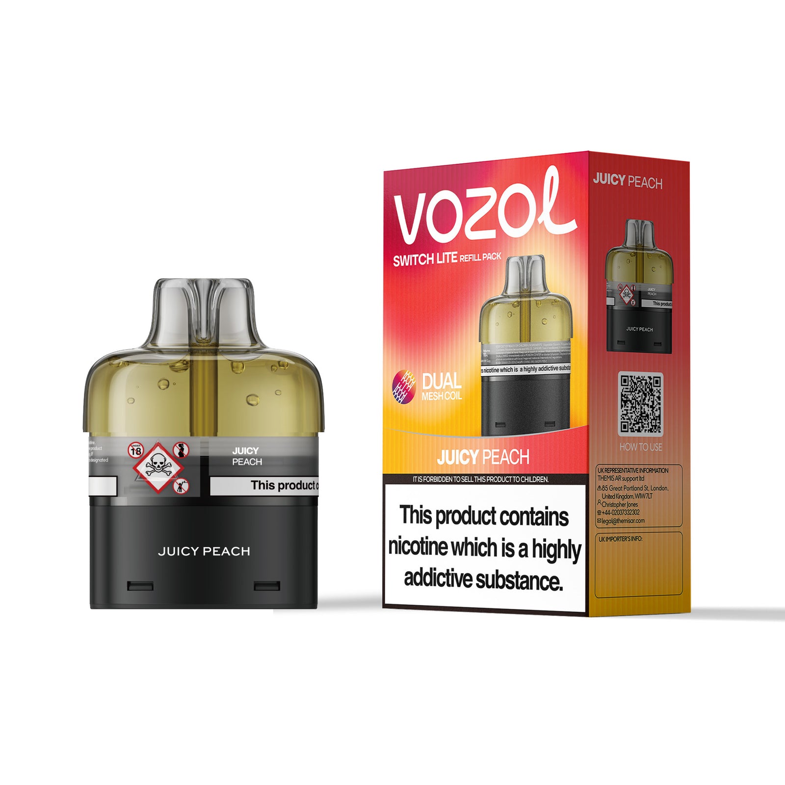 Vozol Switch Lite Prefilled Replacement Pods