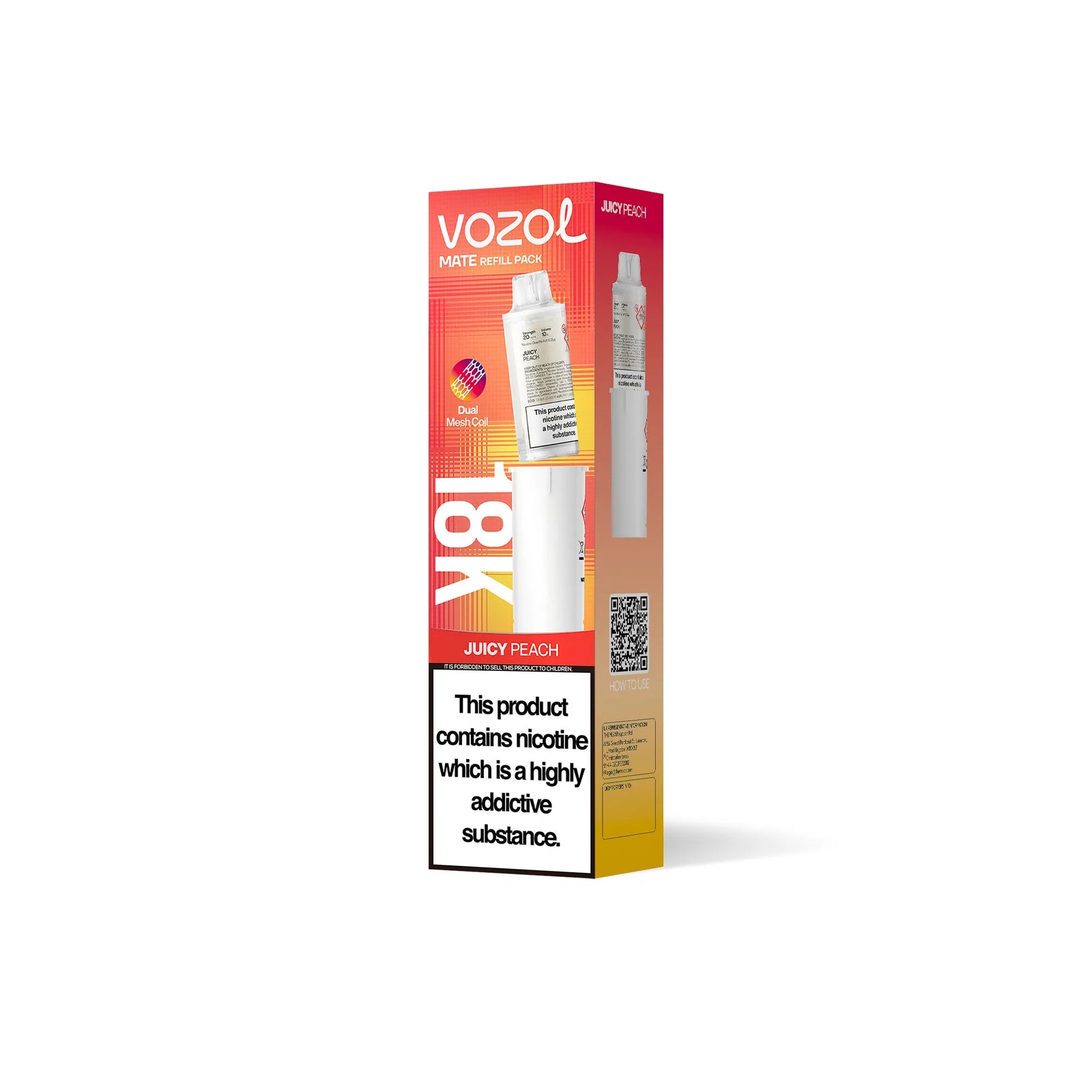 Vozol Mate 18k Prefilled Replacement Pods (18000 Puffs)