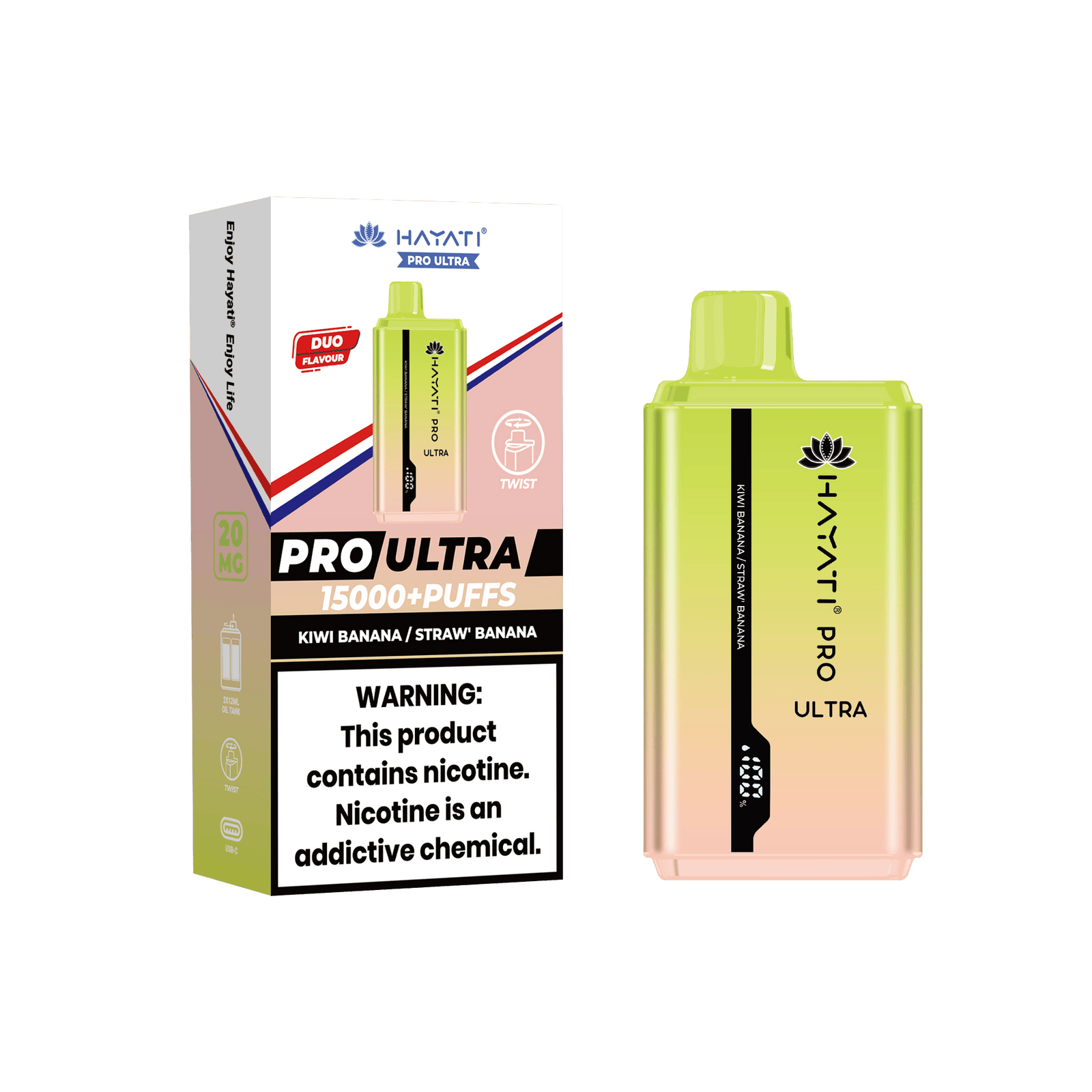 Hayati Pro Ultra 15000 Pod Kit (Price, Puff Count, Specs & Stock in the UK)