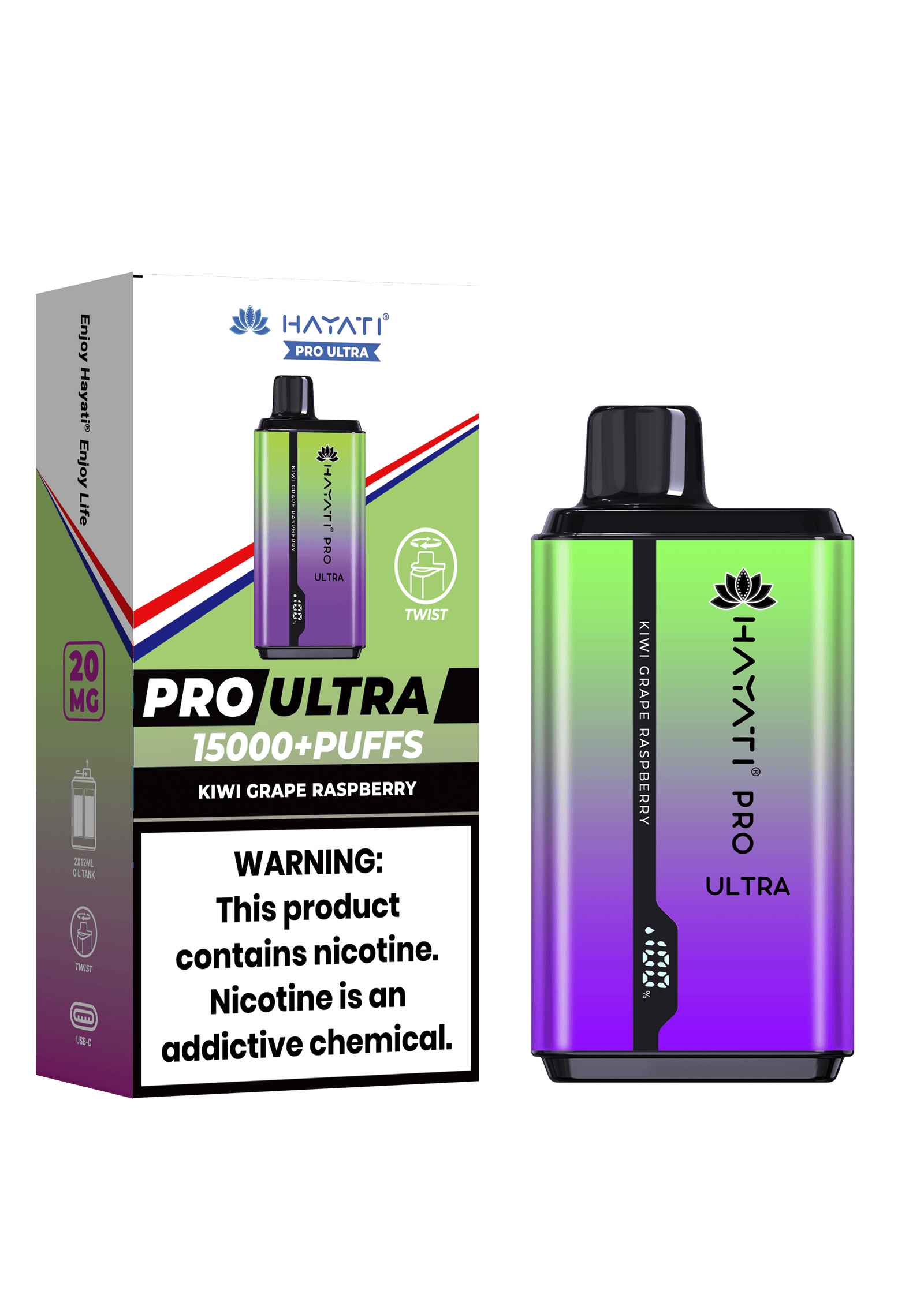 Hayati Pro Ultra 15000 Pod Kit (Price, Puff Count, Specs & Stock in the UK)