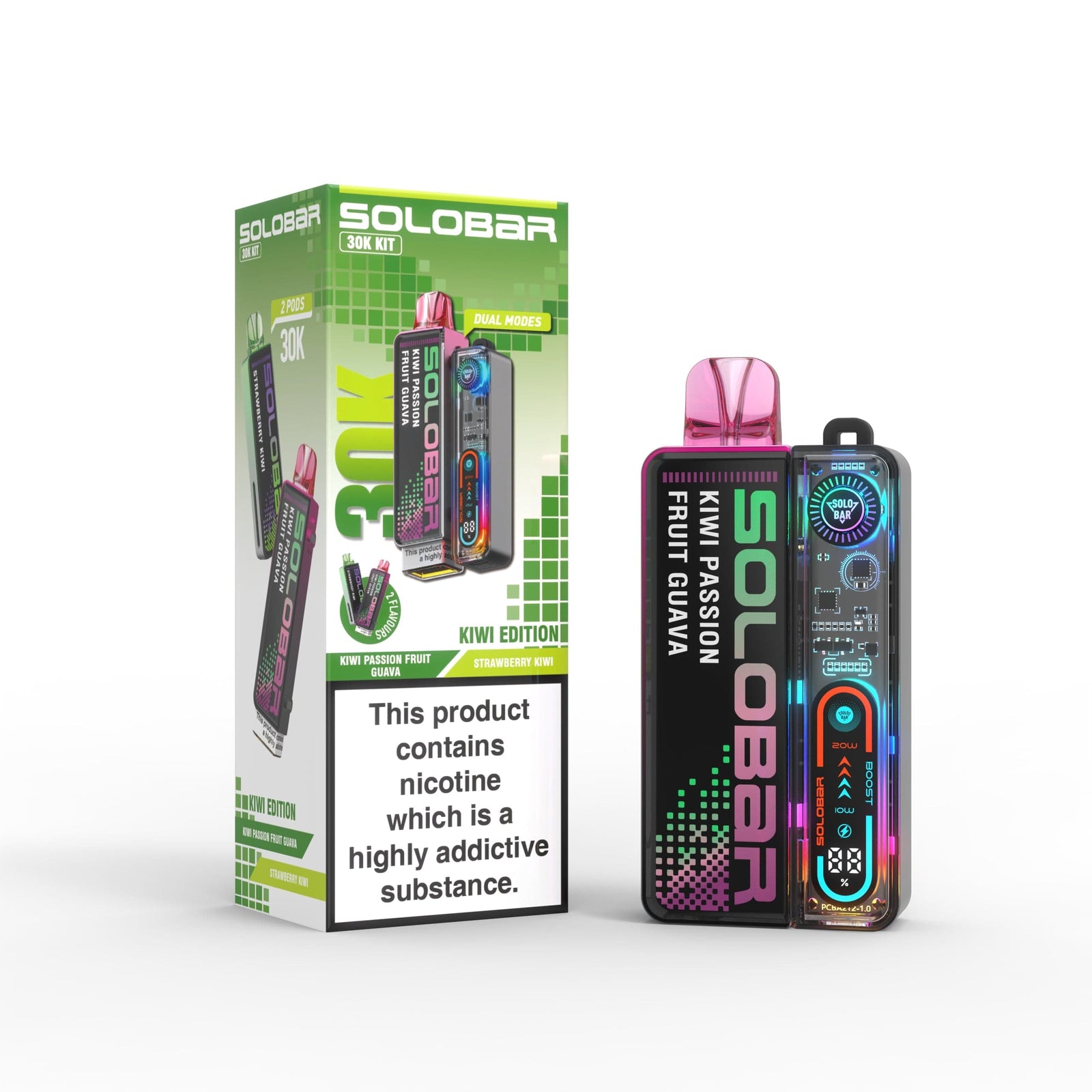 Solobar Boost 30K Prefilled Pod Vape Kit