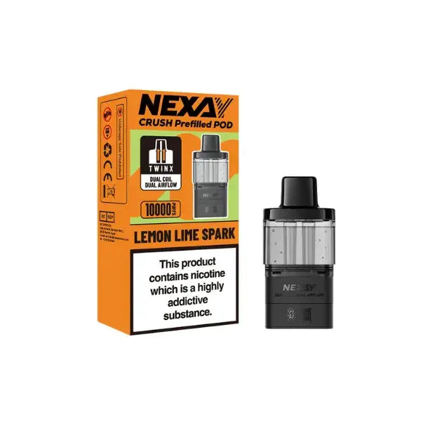Nexay Crush 10K Puffs Prefilled Replacement Pods Vape At Door