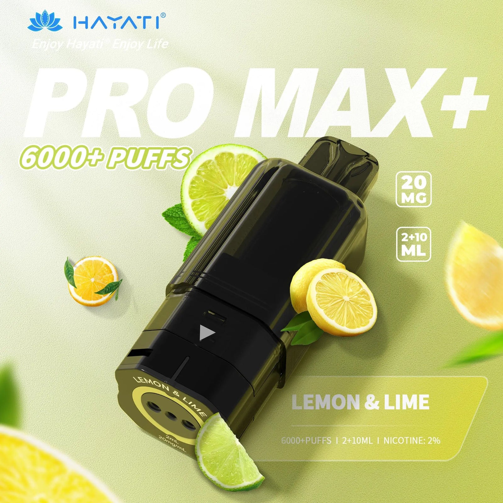 Hayati Pro Max Plus 6000 Replacement Prefilled Pods Vape At Door