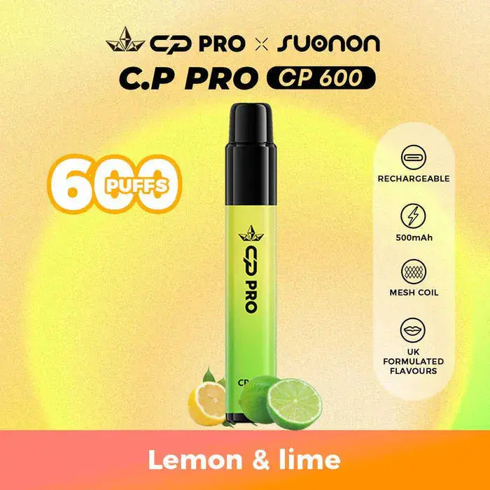 CP Pro CP600 Puffs Prefilled Pod Kit Vape At Door