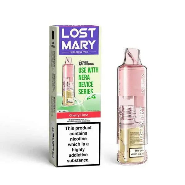 Lost Mary Nera 15k Puffs Pureview Prefilled Replacement Pods Vape At Door