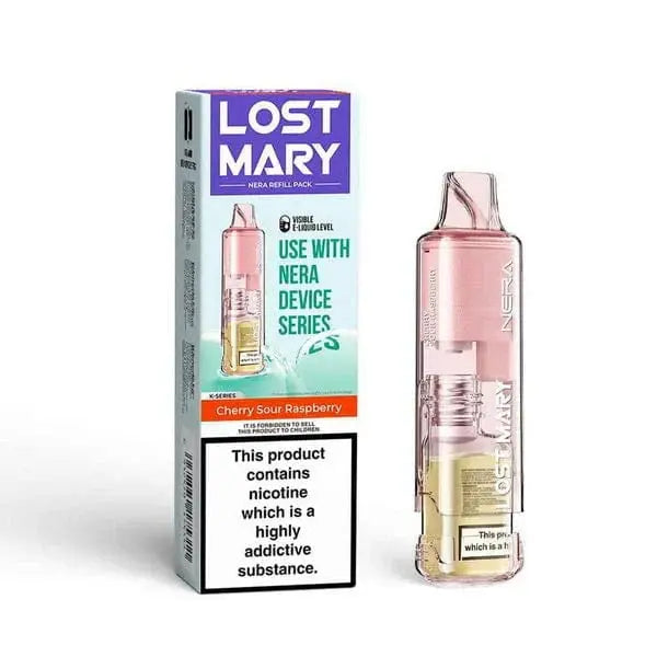 Lost Mary Nera 15k Puffs Pureview Prefilled Replacement Pods Vape At Door