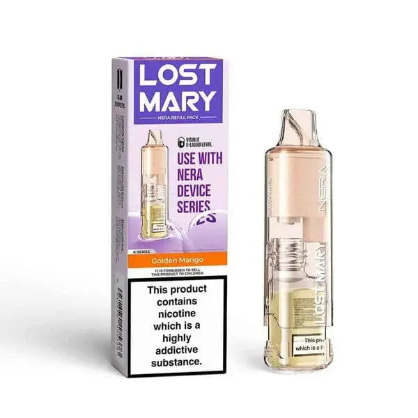 Lost Mary Nera 15k Puffs Pureview Prefilled Replacement Pods Vape At Door