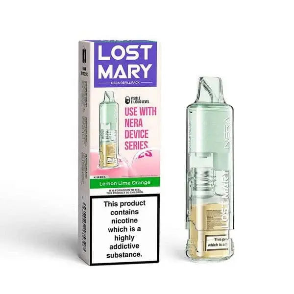 Lost Mary Nera 15k Puffs Pureview Prefilled Replacement Pods Vape At Door