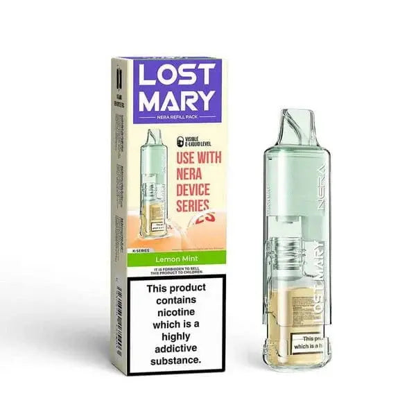 Lost Mary Nera 15k Puffs Pureview Prefilled Replacement Pods Vape At Door