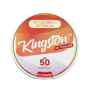Kingston Nicotine Pouches 50mg Mango Melon Berries Ice Cream