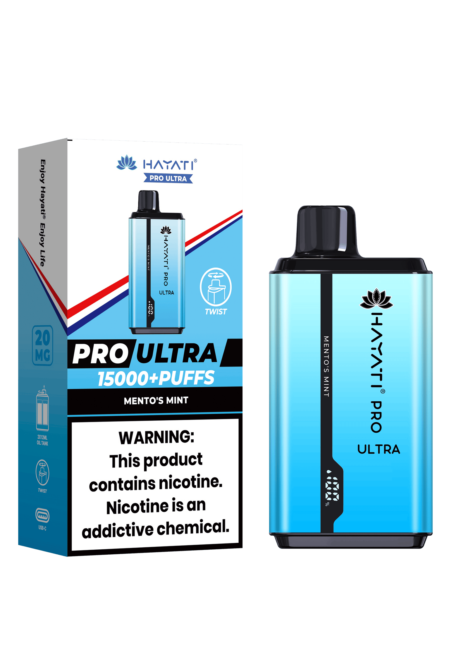 Hayati Pro Ultra 15000 Pod Kit (Price, Puff Count, Specs & Stock in the UK)