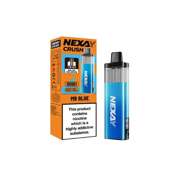 Nexay Crush 10K Puffs Prefilled Pod Kit Vape At Door