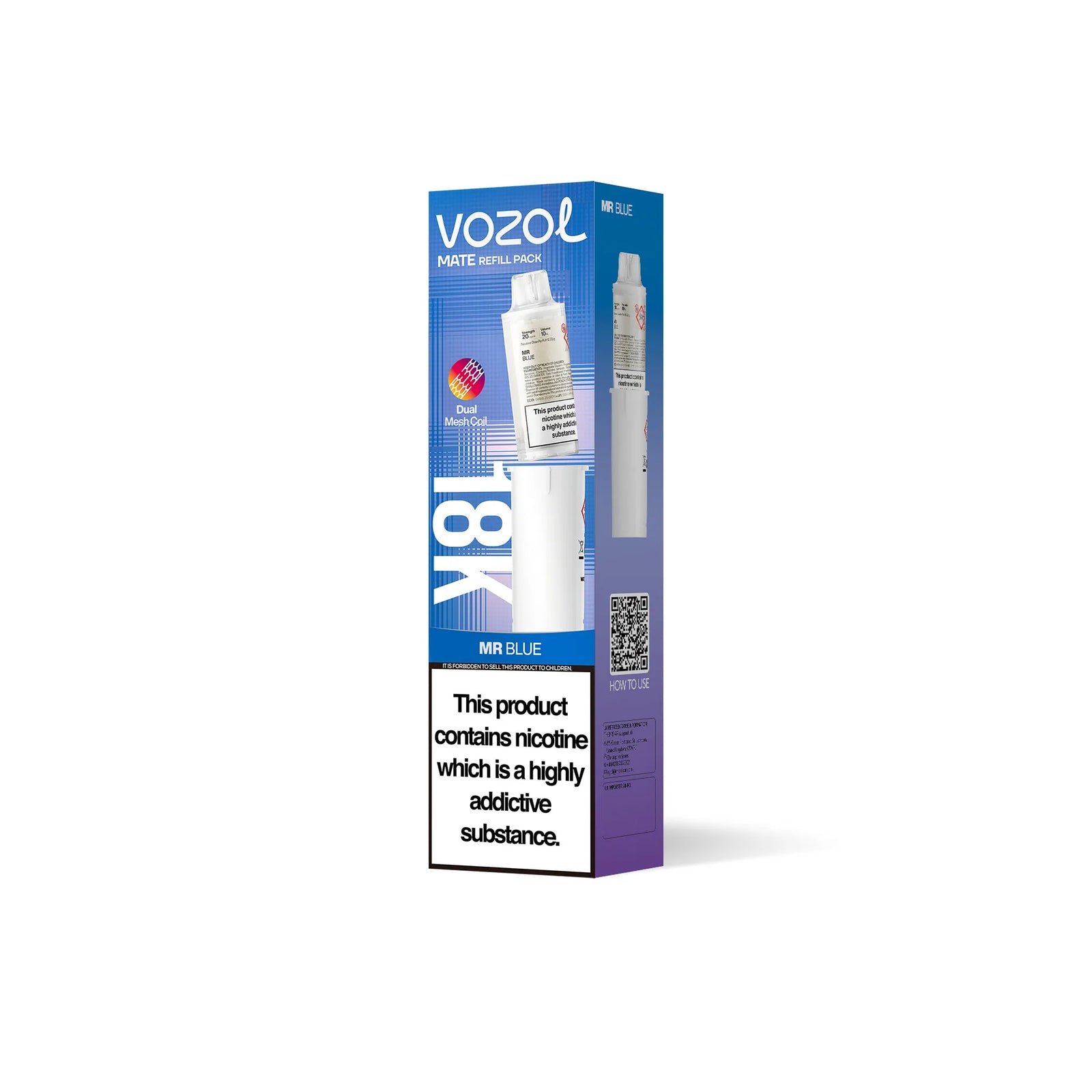 Vozol Mate 18k Prefilled Replacement Pods (18000 Puffs)