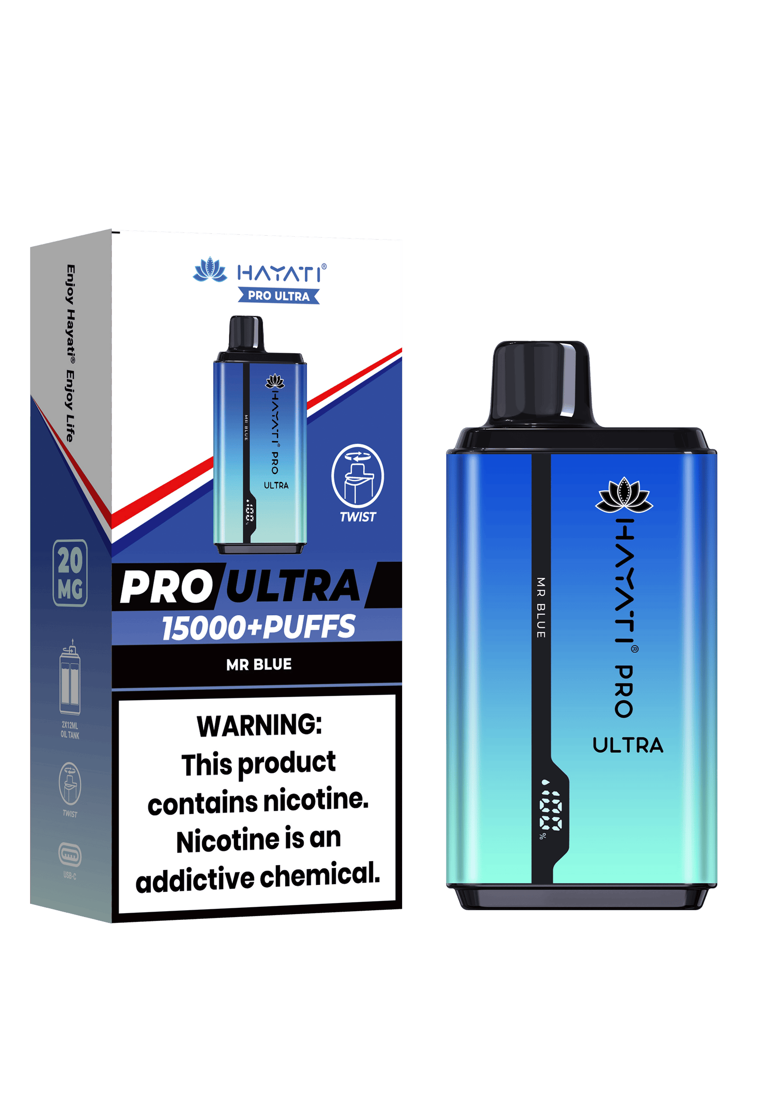 Hayati Pro Ultra 15000 Pod Kit (Price, Puff Count, Specs & Stock in the UK)