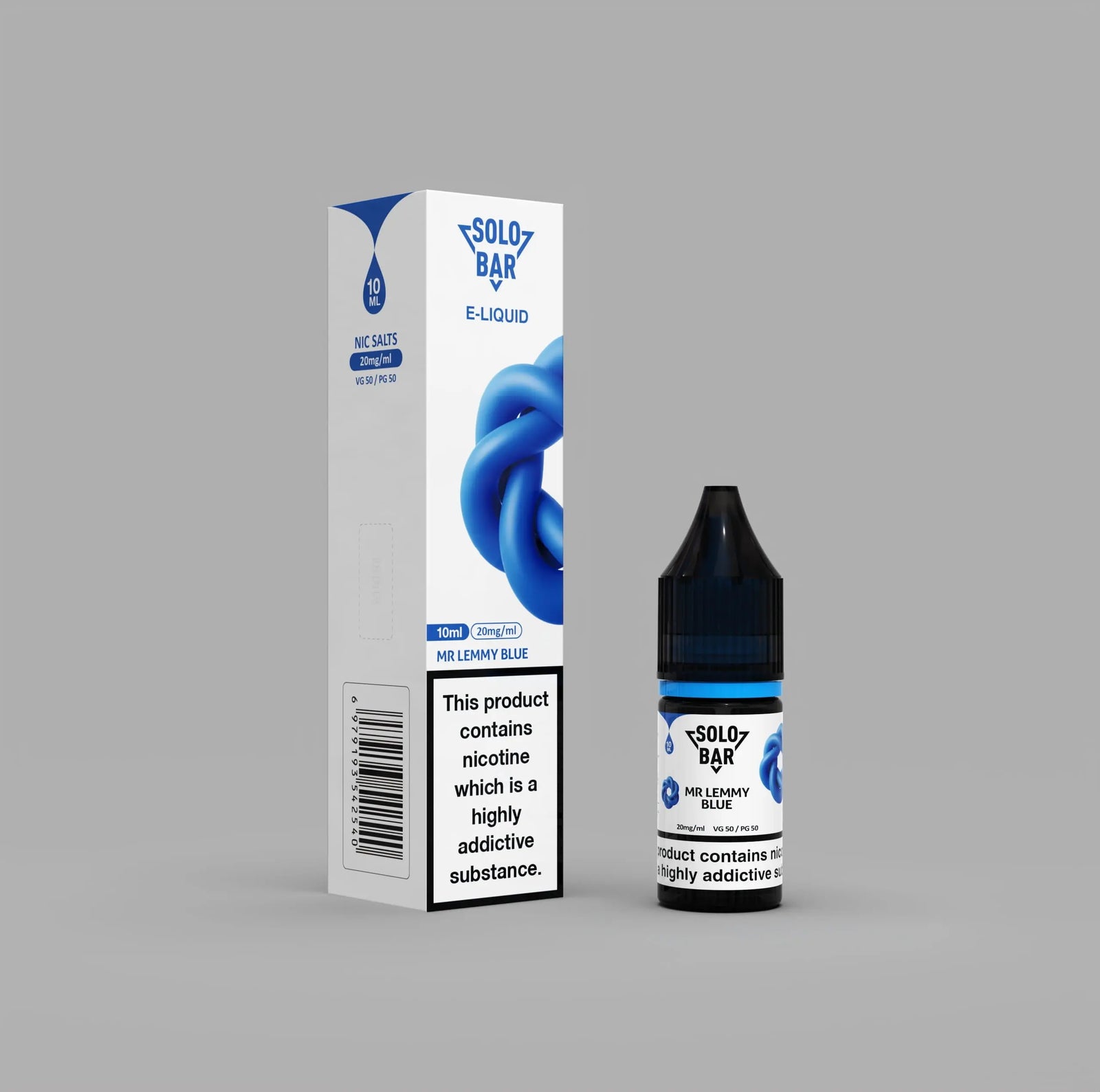 Solo bar Nic salt 20mg MrLemmyBlue