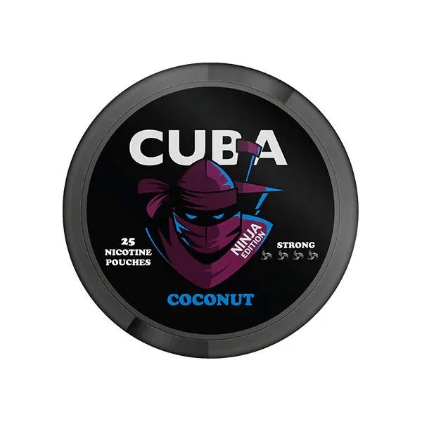 Cuba Ninja Snus 30mg (Nicotine Pouches) Vape At Door