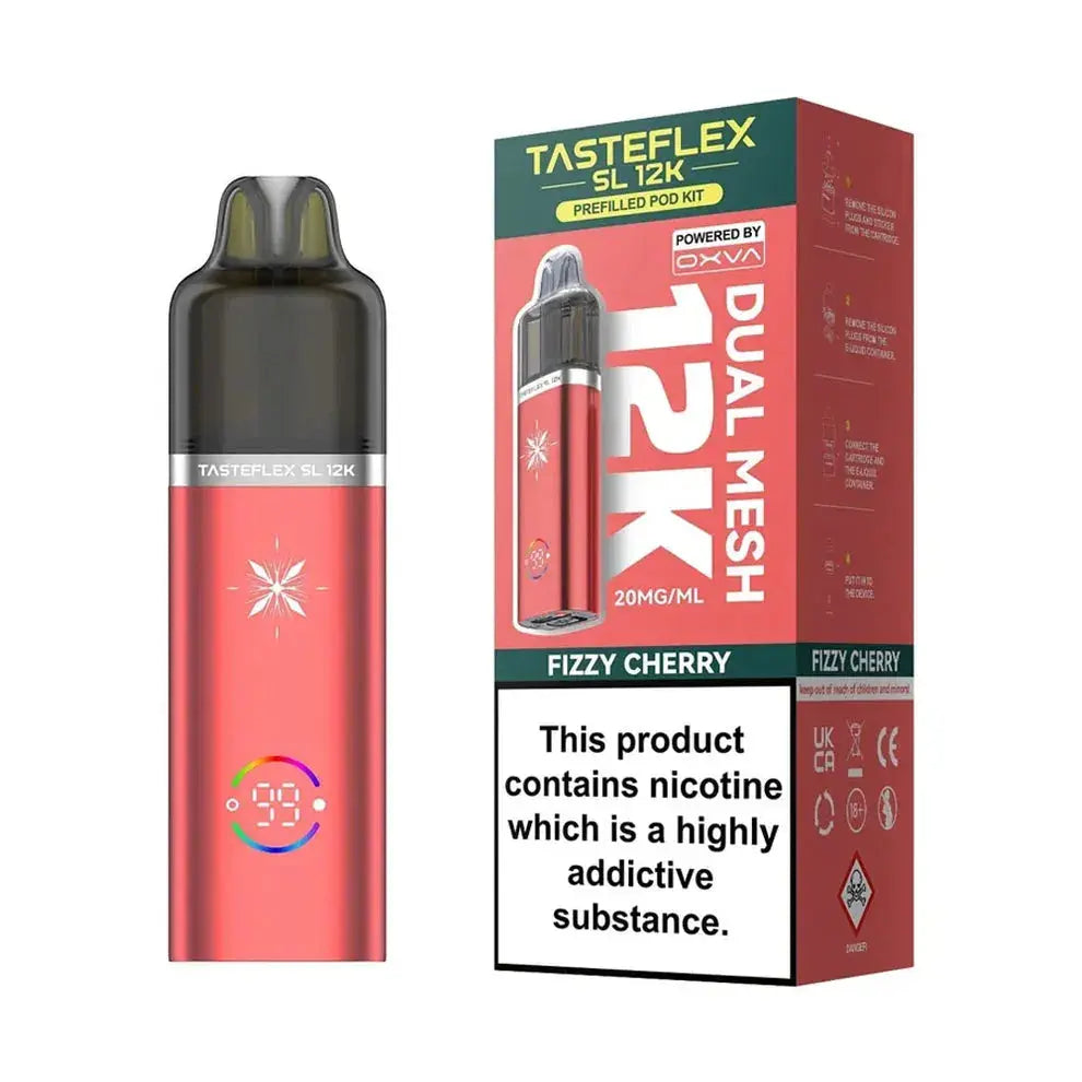 Oxva Tasteflex SL 12K Puffs Prefilled Pod Kit Vape At Door