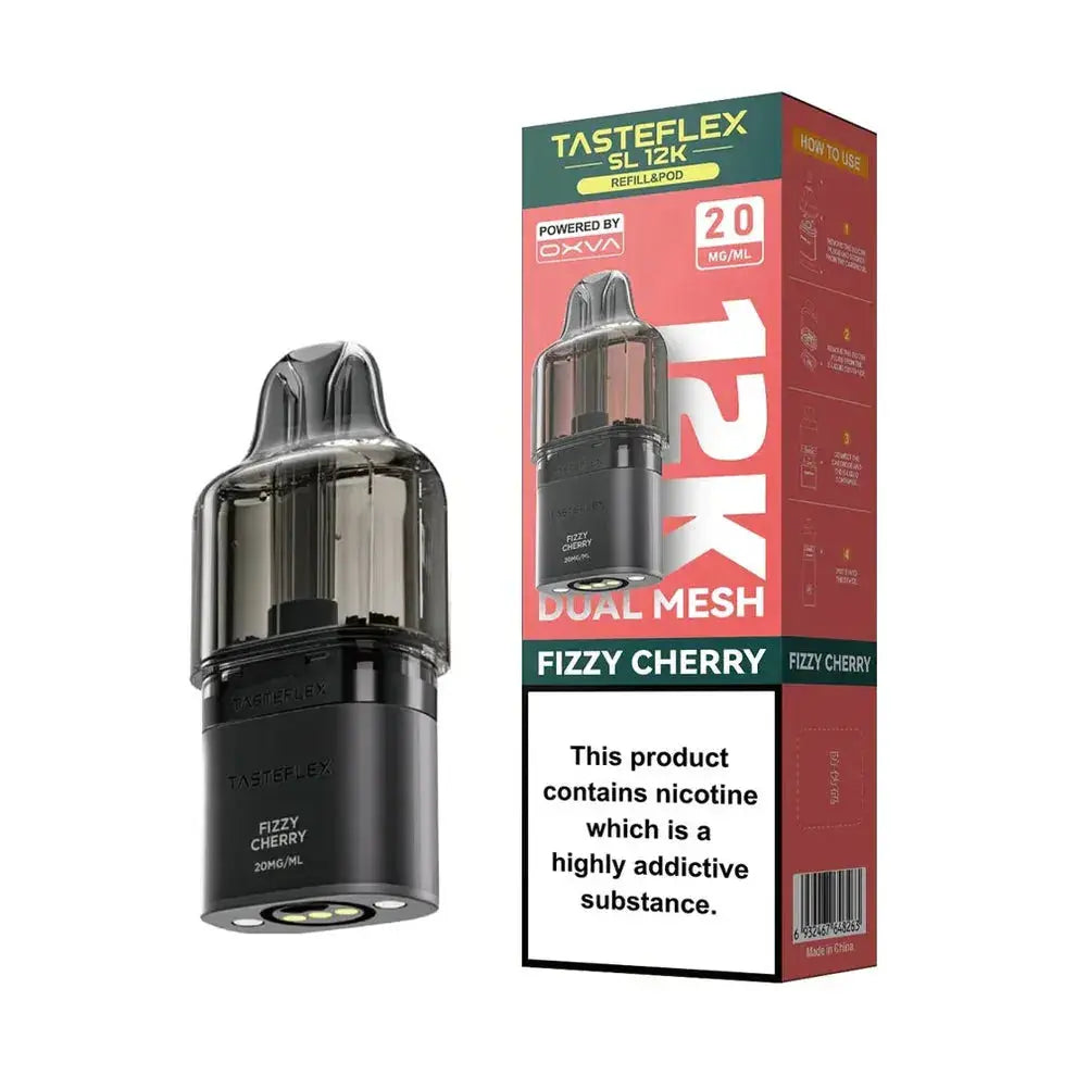 Oxva Tasteflex SL 12K Puffs Prefilled Replacement Pods Vape At Door