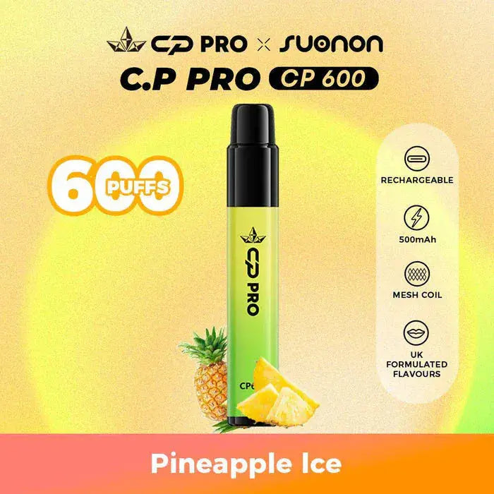 CP Pro CP600 Puffs Prefilled Pod Kit Vape At Door
