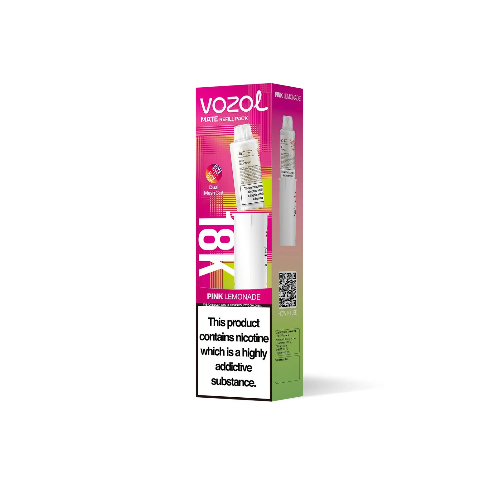 Vozol Mate 18k Prefilled Replacement Pods (18000 Puffs)
