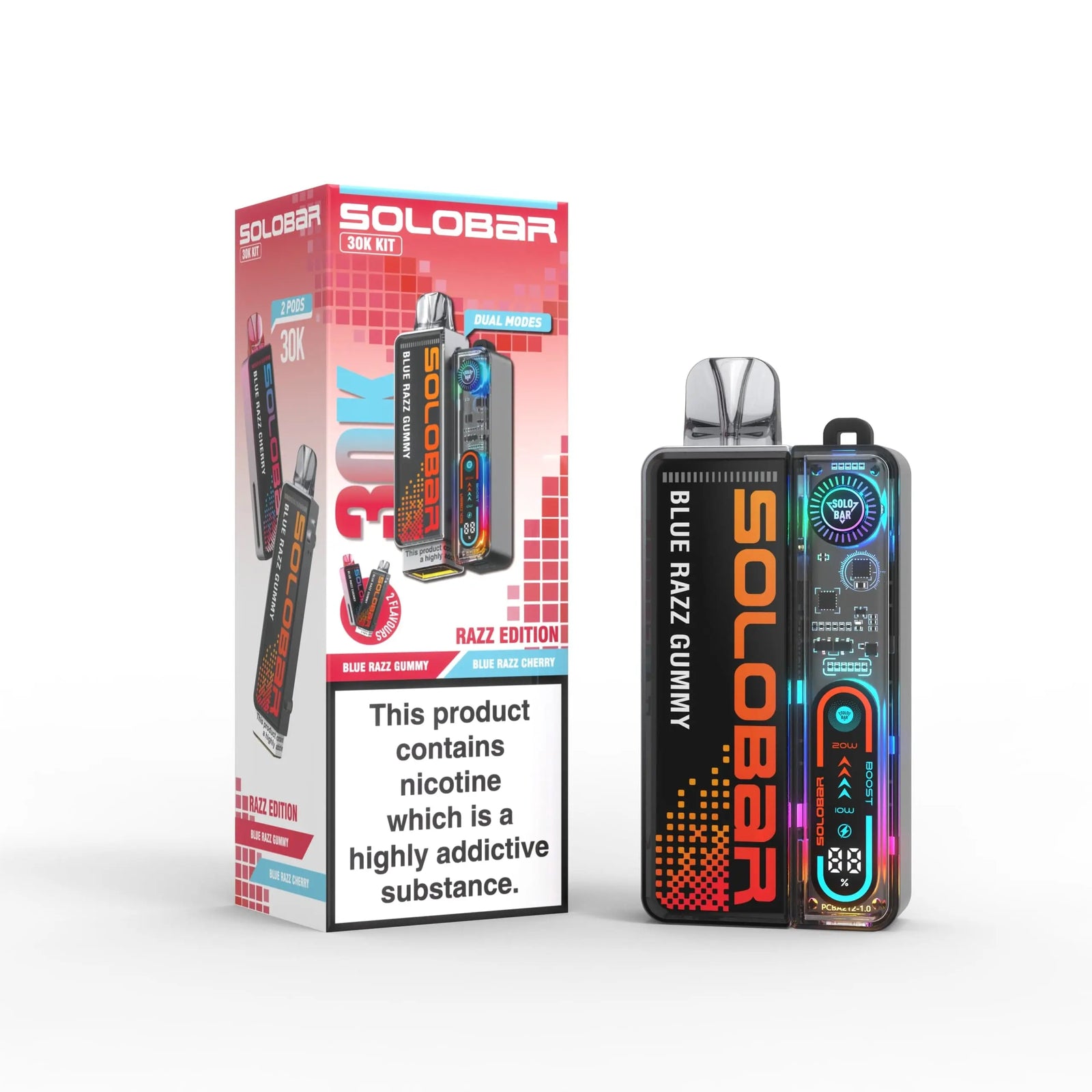 Solobar Boost 30K Prefilled Pod Vape Kit Vape At Door