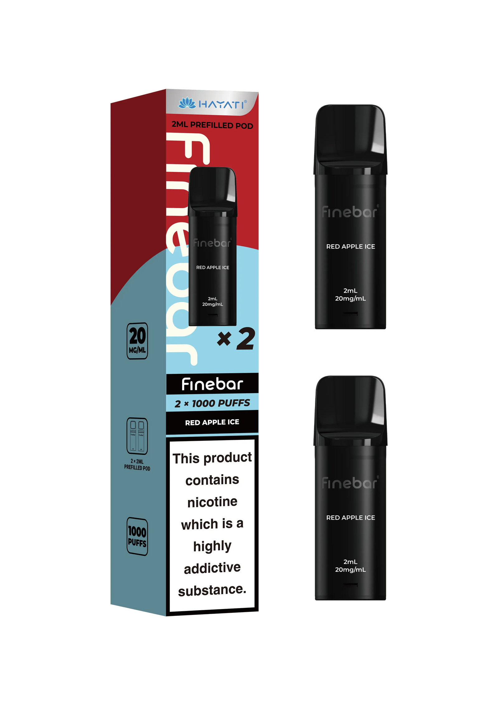 Hayati Finebar Prefilled Pods | Refill Pods for Finebar Hayati
