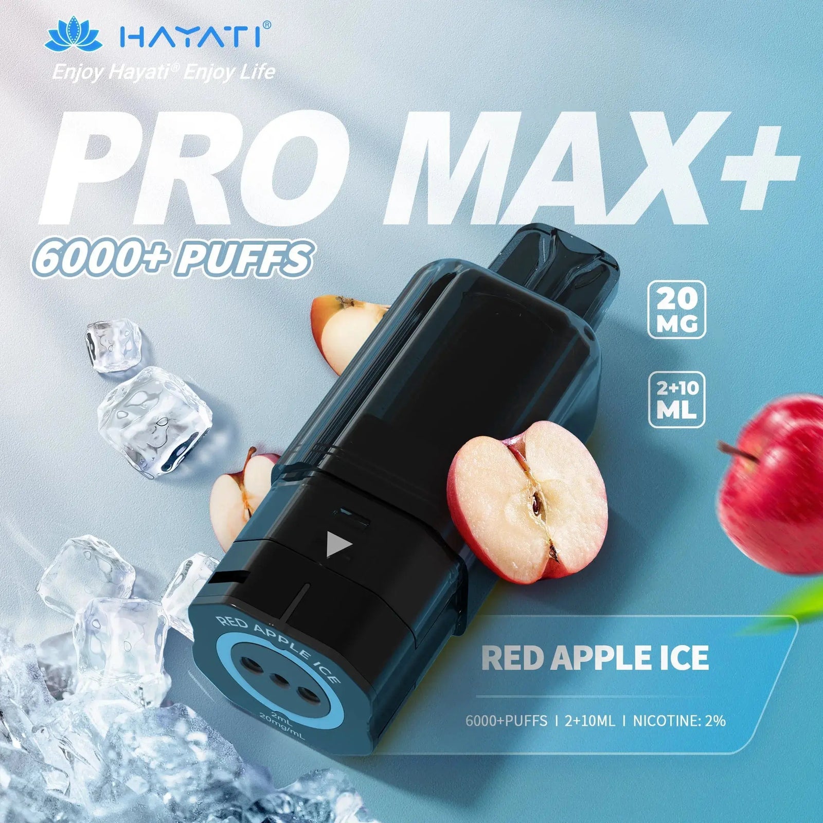 Hayati Pro Max Plus 6000 Replacement Prefilled Pods Vape At Door