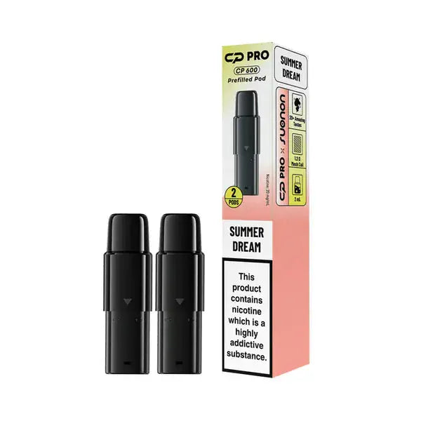 CP Pro CP600 Prefilled Replacement Pods Vape At Door