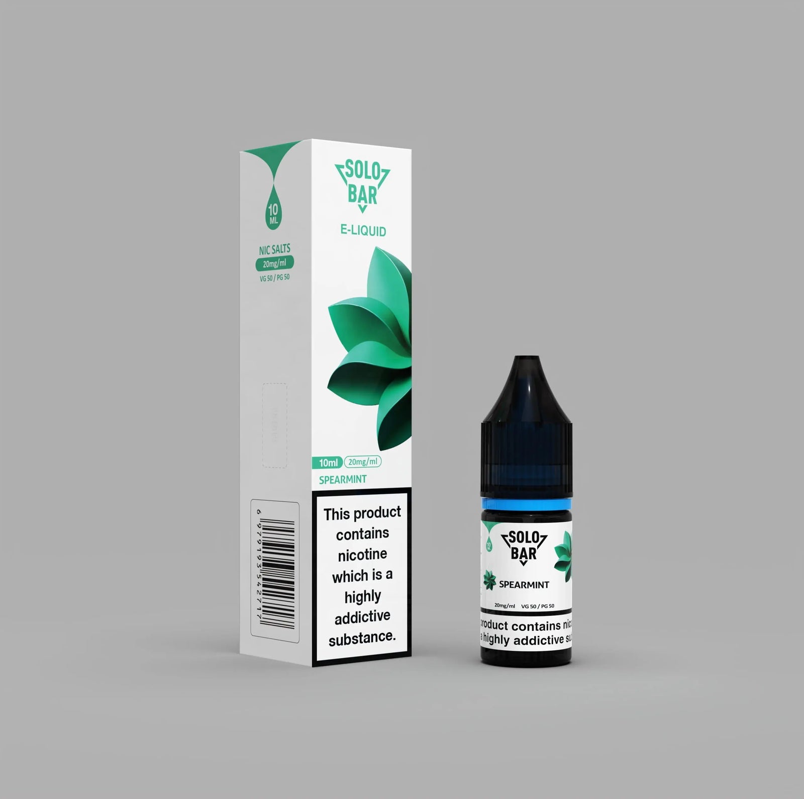 Solo bar nic salts 20mg Spearmint