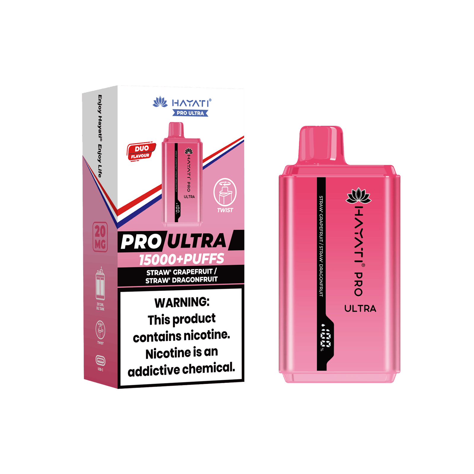 Hayati Pro Ultra 15000 Pod Kit (Price, Puff Count, Specs & Stock in the UK)