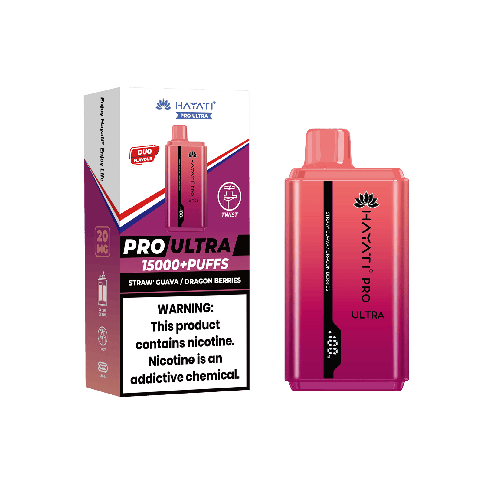 Hayati Pro Ultra 15000 Pod Kit (Price, Puff Count, Specs & Stock in the UK)
