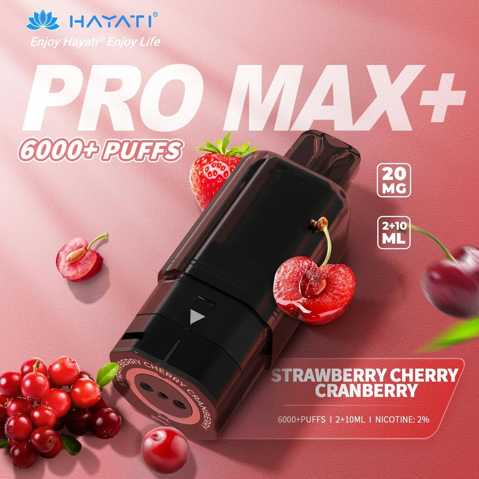 Hayati Pro Max Plus 6000 Replacement Prefilled Pods Vape At Door
